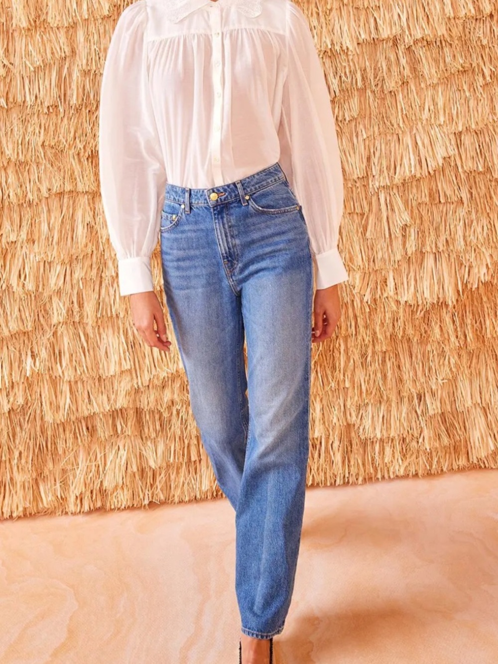 NEW Ulla Johnson Martine Jeans - 26 - Picture 4 of 4